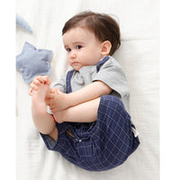 Load image into Gallery viewer, Baby Boys Checked Rompers Wholesale 23032668
