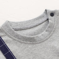 Load image into Gallery viewer, Baby Boys Checked Rompers Wholesale 23032668
