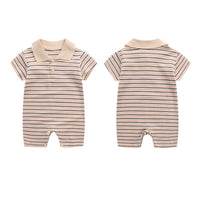Load image into Gallery viewer, Baby Girls Boys Striped Rompers Wholesale 23032669
