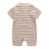 Load image into Gallery viewer, Baby Girls Boys Striped Rompers Wholesale 23032669
