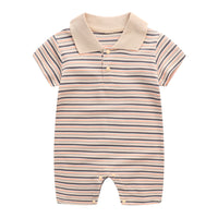 Load image into Gallery viewer, Baby Girls Boys Striped Rompers Wholesale 23032669
