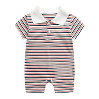 Load image into Gallery viewer, Baby Girls Boys Striped Rompers Wholesale 23032669
