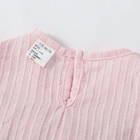 Load image into Gallery viewer, Baby Girls Solid Color Bow Rompers Wholesale 23032682
