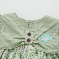 Load image into Gallery viewer, Baby Girls Flower Print Dresses Wholesale 23032685

