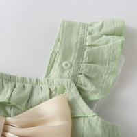 Load image into Gallery viewer, Baby Kid Girls Solid Color Butterfly Bow Dresses Wholesale 23032694
