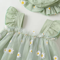 Load image into Gallery viewer, Baby Girls Flower Print Rompers Wholesale 23032696
