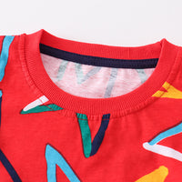 Load image into Gallery viewer, 2 Pieces Set Baby Kid Unisex Star Print T-Shirts And Shorts Wholesale 230407134
