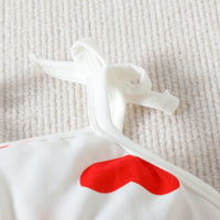 Load image into Gallery viewer, Baby Kid Girls Love heart Print Valentine&#39;s Day Rompers Wholesale 230407162
