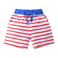 Load image into Gallery viewer, Baby Kid Girls Boys Striped Color-blocking Shorts Wholesale 23040717
