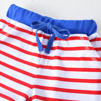 Load image into Gallery viewer, Baby Kid Girls Boys Striped Color-blocking Shorts Wholesale 23040717
