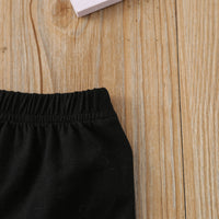 Load image into Gallery viewer, 2 Pieces Set Baby Boys Galaxy Print T-Shirts And Solid Color Shorts Wholesale 230407182
