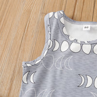 Load image into Gallery viewer, 2 Pieces Set Baby Boys Galaxy Print T-Shirts And Solid Color Shorts Wholesale 230407182
