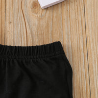 Load image into Gallery viewer, 2 Pieces Set Baby Boys Galaxy Print T-Shirts And Solid Color Shorts Wholesale 230407182
