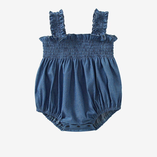 Baby Unisex Solid Color Rompers Wholesale 230407184