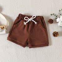 Load image into Gallery viewer, 2 Pieces Set Baby Girls Dinosaur Cartoon Print Rompers And Solid Color Shorts Wholesale 230407202
