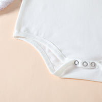 Load image into Gallery viewer, 3 Pieces Set Baby Girls Letters Flower Print Rompers And Pants And Bow Headwear Wholesale 230407248
