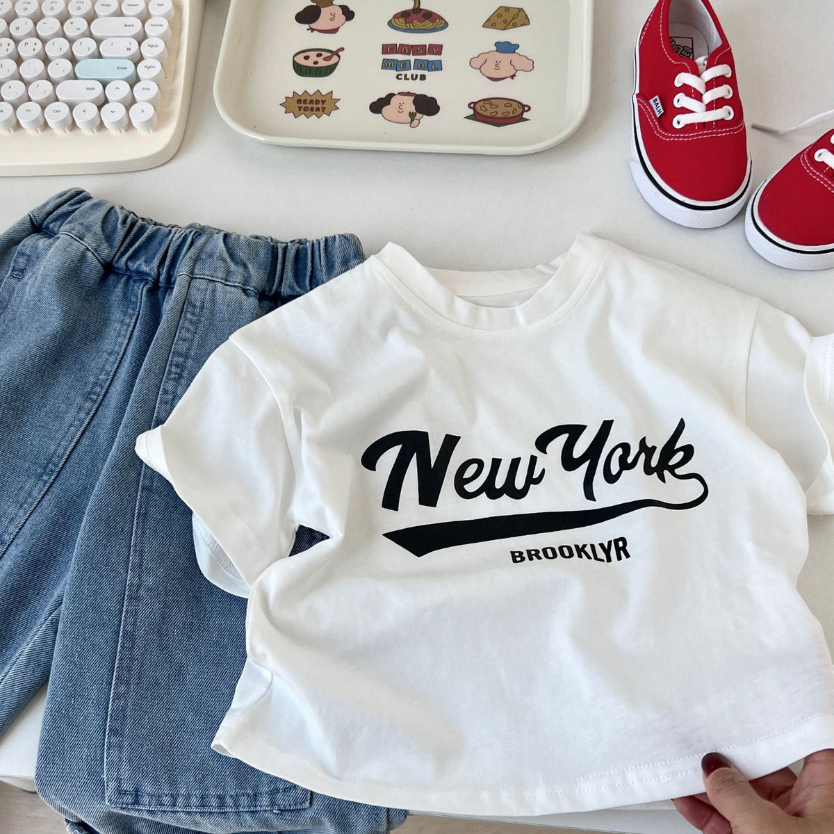 Baby Kid Unisex Letters T-Shirts Wholesale 230407284