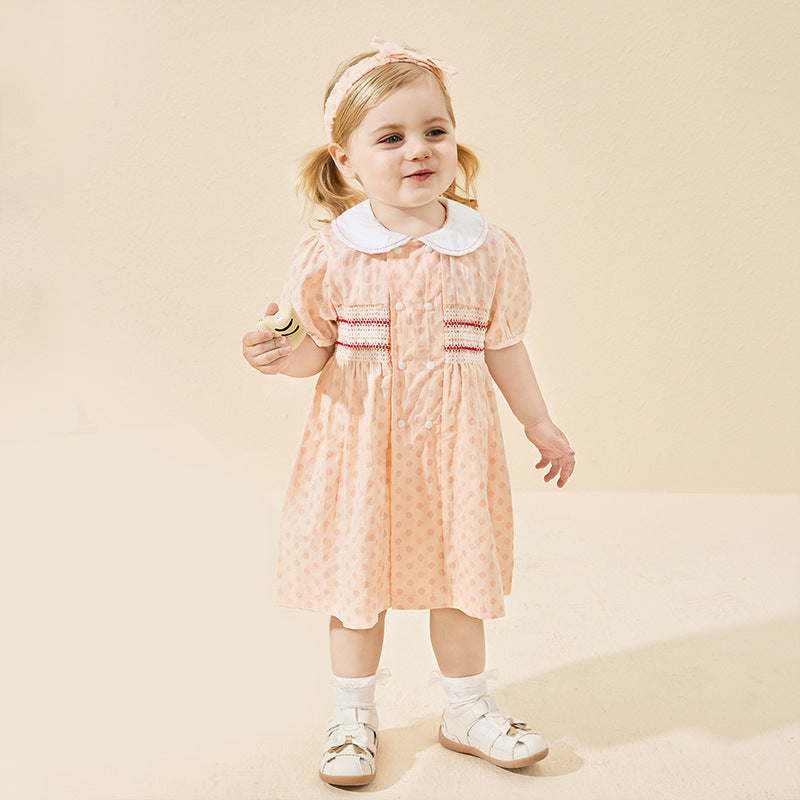 Baby Kid Girls Polka dots Dresses Wholesale 230407290