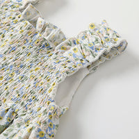 Load image into Gallery viewer, Baby Kid Girls Flower Print Dresses And Hats Wholesale 230407291
