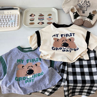 Load image into Gallery viewer, Baby Kid Boys Letters Cartoon Print T-Shirts Wholesale 230407303
