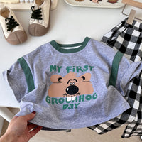 Load image into Gallery viewer, Baby Kid Boys Letters Cartoon Print T-Shirts Wholesale 230407303
