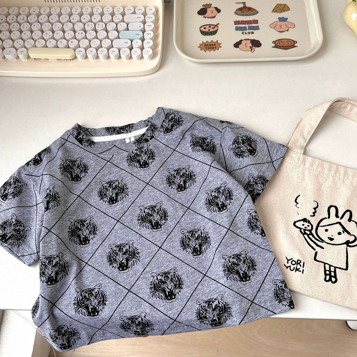 Baby Kid Boys Animals Print T-Shirts Wholesale 230407307