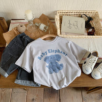 Load image into Gallery viewer, Baby Kid Boys Letters Animals Print T-Shirts Wholesale 230407313
