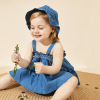 Load image into Gallery viewer, Baby Girls Solid Color Rompers Wholesale 23040738
