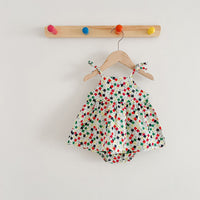 Load image into Gallery viewer, 2 Pieces Set Baby Girls Flower Print Tops And Shorts Wholesale 230407400
