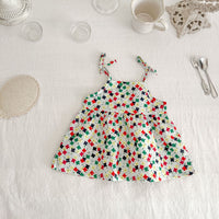 Load image into Gallery viewer, 2 Pieces Set Baby Girls Flower Print Tops And Shorts Wholesale 230407400

