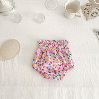 Load image into Gallery viewer, 2 Pieces Set Baby Girls Flower Print Tops And Shorts Wholesale 230407400
