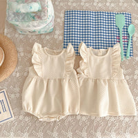 Load image into Gallery viewer, Baby Girls Solid Color Dresses Wholesale 230407408
