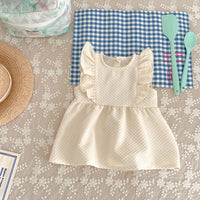 Load image into Gallery viewer, Baby Girls Solid Color Dresses Wholesale 230407408
