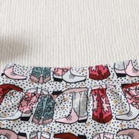 Load image into Gallery viewer, 2 Pieces Set Baby Girls Cartoon Print T-Shirts And Shorts Wholesale 230407418
