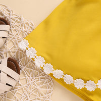 Load image into Gallery viewer, Kid Girls Solid Color Flower Rompers Wholesale 230407421
