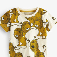 Load image into Gallery viewer, 2 Pieces Set Baby Kid Girls Animals Print T-Shirts And Shorts Wholesale 230407457
