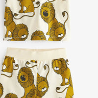 Load image into Gallery viewer, 2 Pieces Set Baby Kid Girls Animals Print T-Shirts And Shorts Wholesale 230407457
