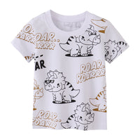 Load image into Gallery viewer, Baby Kid Boys Letters Animals Print T-Shirts Wholesale 230407458
