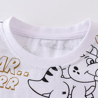Load image into Gallery viewer, Baby Kid Boys Letters Animals Print T-Shirts Wholesale 230407458

