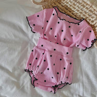 Load image into Gallery viewer, 2 Pieces Set Baby Unisex Solid Color T-Shirts And Shorts Wholesale 230407529
