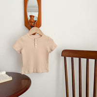 Load image into Gallery viewer, Baby Unisex Solid Color T-Shirts Wholesale 230407530
