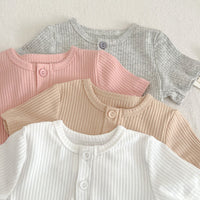 Load image into Gallery viewer, Baby Unisex Solid Color T-Shirts Wholesale 230407530
