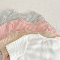 Load image into Gallery viewer, Baby Unisex Solid Color T-Shirts Wholesale 230407530
