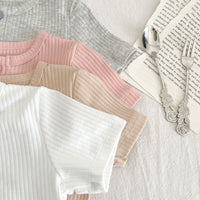 Load image into Gallery viewer, Baby Unisex Solid Color T-Shirts Wholesale 230407530
