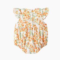 Load image into Gallery viewer, Baby Girls Flower Print Rompers Wholesale 23040755
