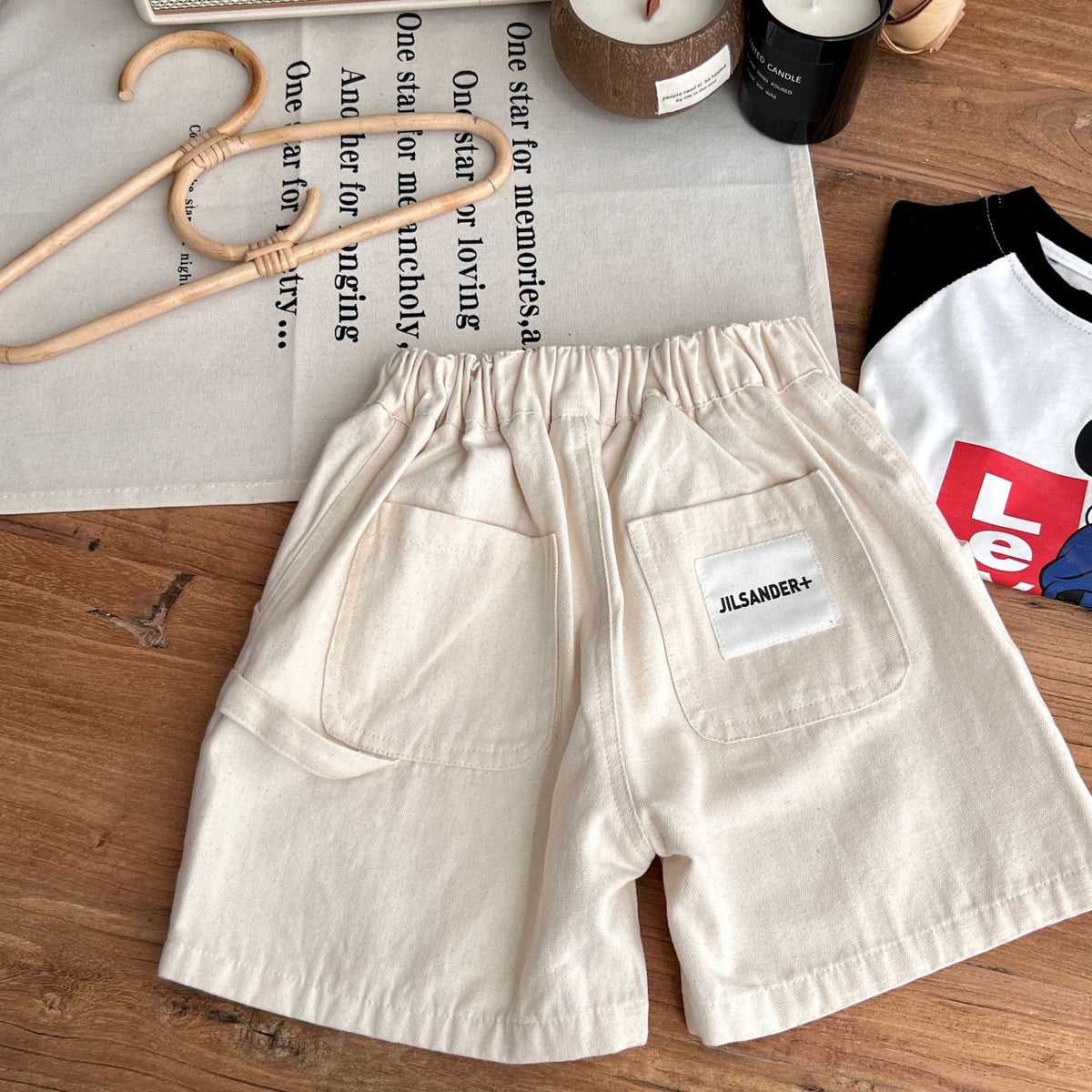 Baby Kid Boys Solid Color Shorts Wholesale 230407568