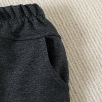 Load image into Gallery viewer, 2 Pieces Set Baby Kid Boys Letters Print Tank Tops And Solid Color Shorts Wholesale 23040761
