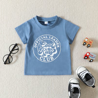 Load image into Gallery viewer, 2 Pieces Set Baby Kid Boys Letters Print T-Shirts And Solid Color Shorts Wholesale 23040765
