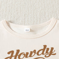 Load image into Gallery viewer, 2 Pieces Set Baby Kid Girls Letters Print T-Shirts Cartoon Plant And Alphabet Shorts Wholesale 23040766
