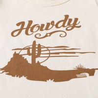 Load image into Gallery viewer, 2 Pieces Set Baby Kid Girls Letters Print T-Shirts Cartoon Plant And Alphabet Shorts Wholesale 23040766
